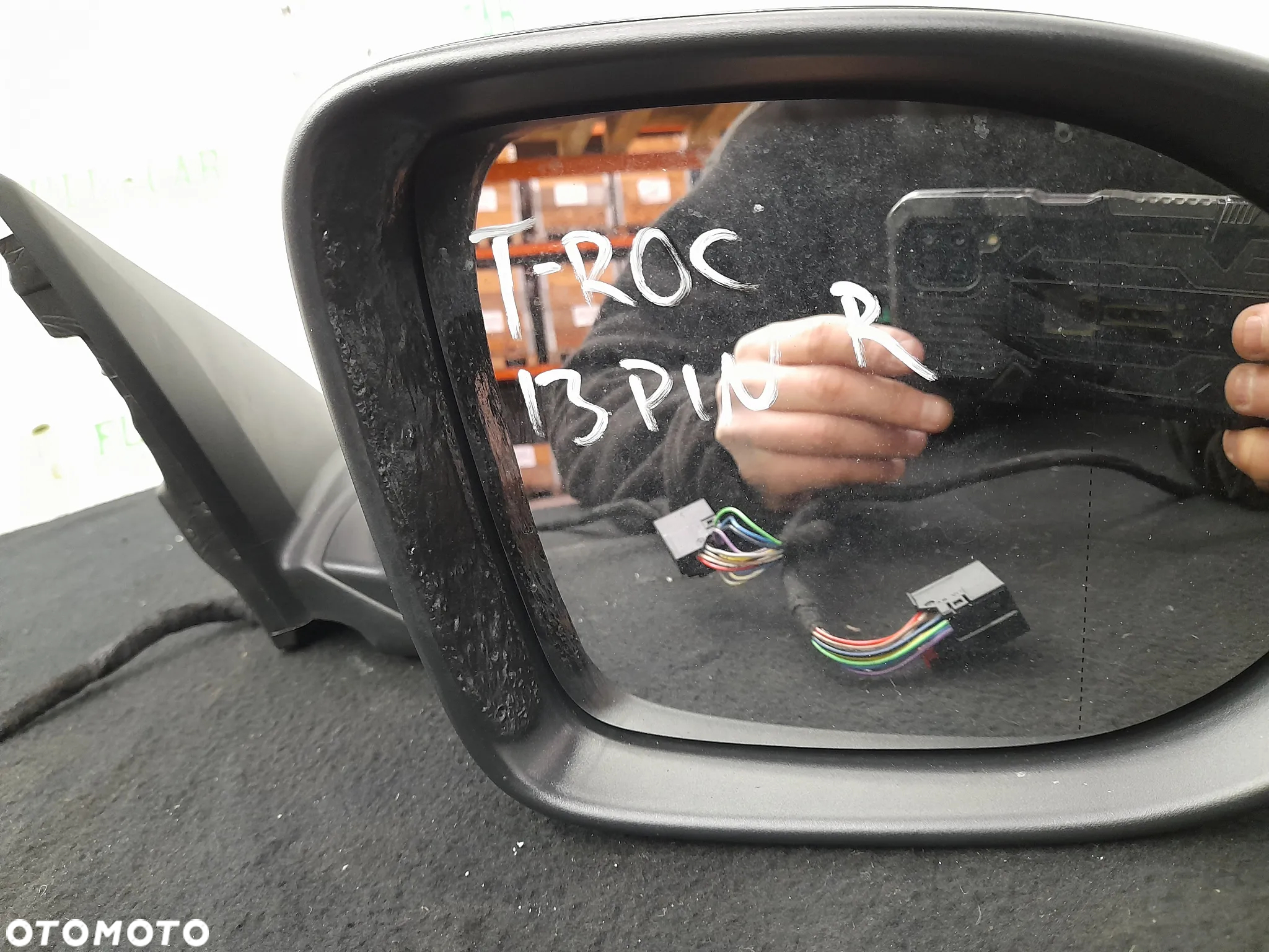 VW T-ROC LUSTERKO DRZWI LEWE PRAWE 12 I 13 PIN 23 ROK POLIFT - 12