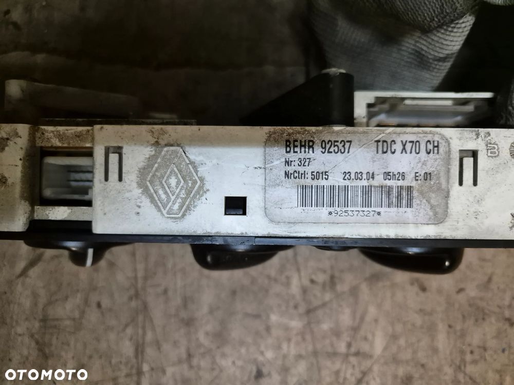 PANEL OGRZEWANIA WENTYLACJI MASTER MOVANO INTERSTAR MASCOTT 04-10r. - 3