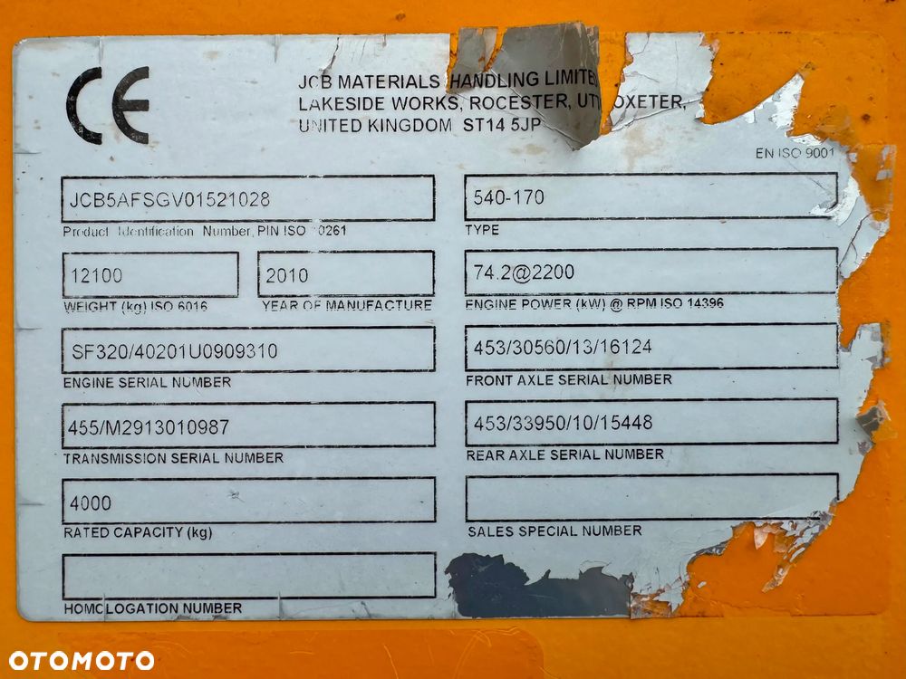JCB 540-170 - 9