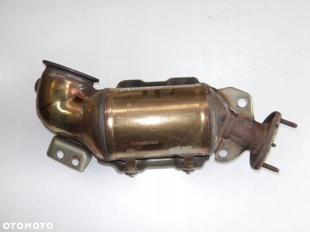 Opel Astra K 1.0 T D10XFL Filtr cząstek stałych Katalizator / FAP / DPF - 1