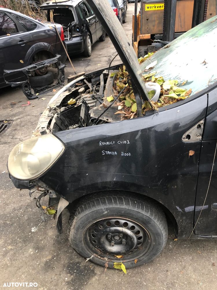 Aripa stanga/aripa dreapta fata Renault Clio 3 negru 2007 - 5