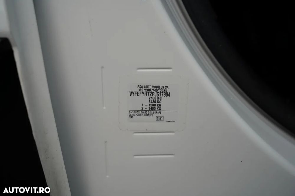 Fiat DOBLO / PANOU / TABLĂ / 2023 / IMPORTAT - 36
