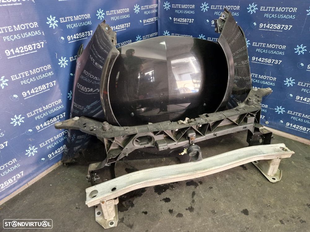 Frente completa usada RENAULT CLIO III 3 185 capot parachoques oticas guardalamas fibra reforço - 7