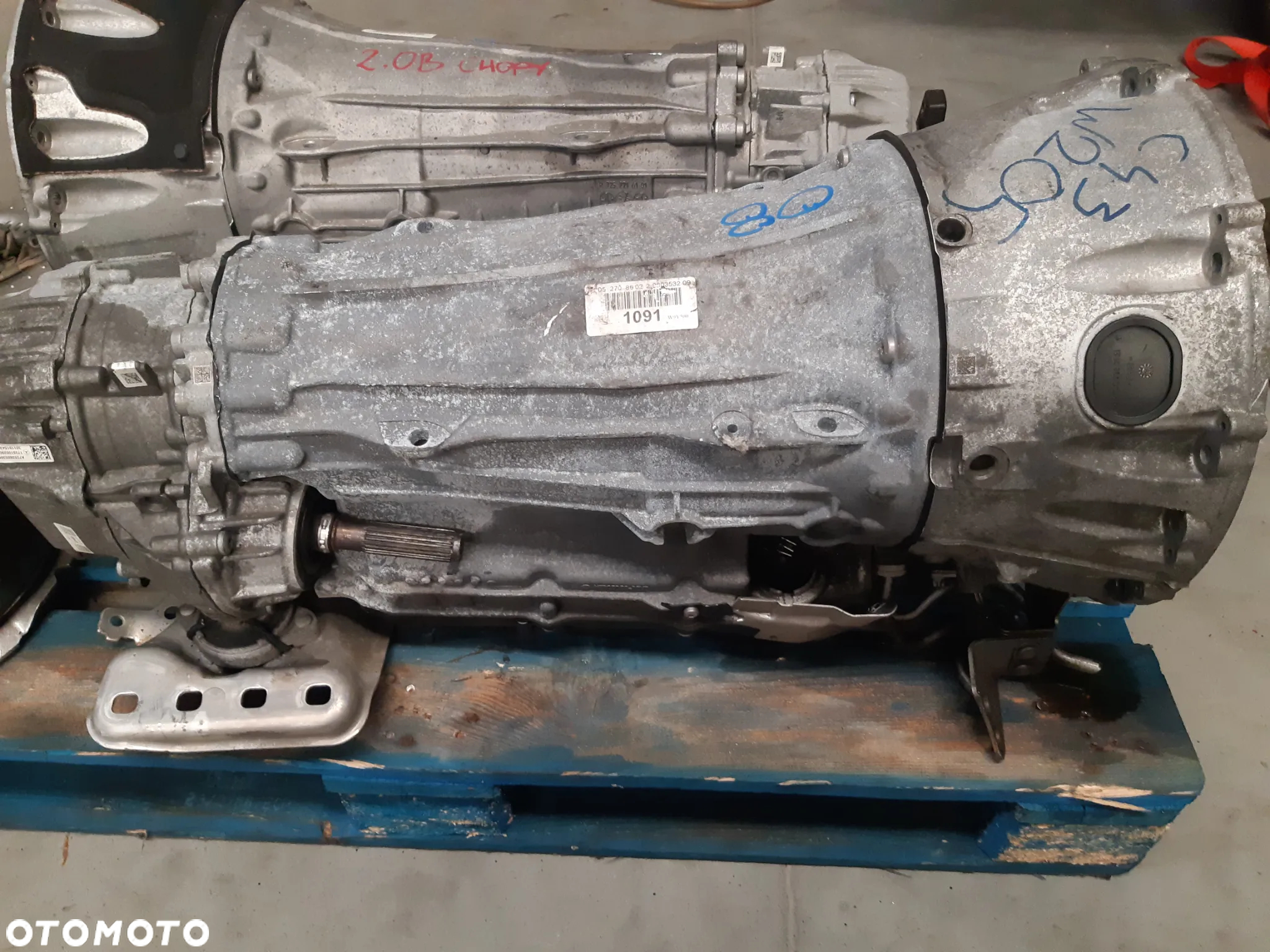 SKRZYNIA BIEGÓW AUTOMATYCZNA MERCEDES W205 C43 4x4 2052708602 - 3
