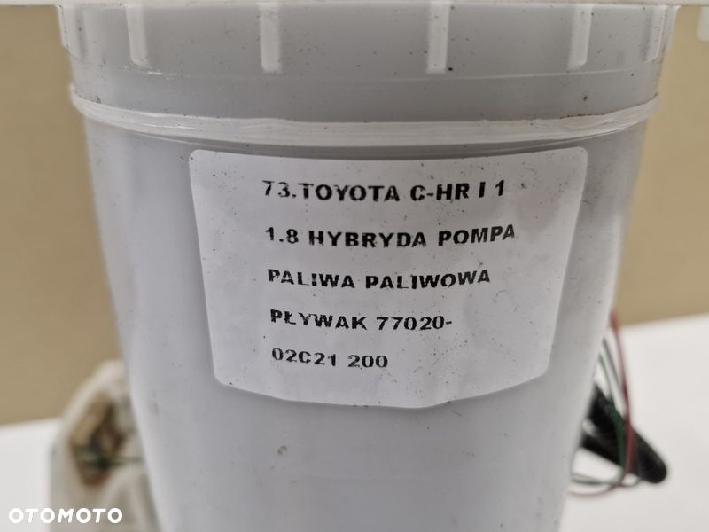 TOYOTA C-HR I 1 1.8 HYBRYDA POMPA PALIWA PALIWOWA PŁYWAK 77020-02C21 - 7