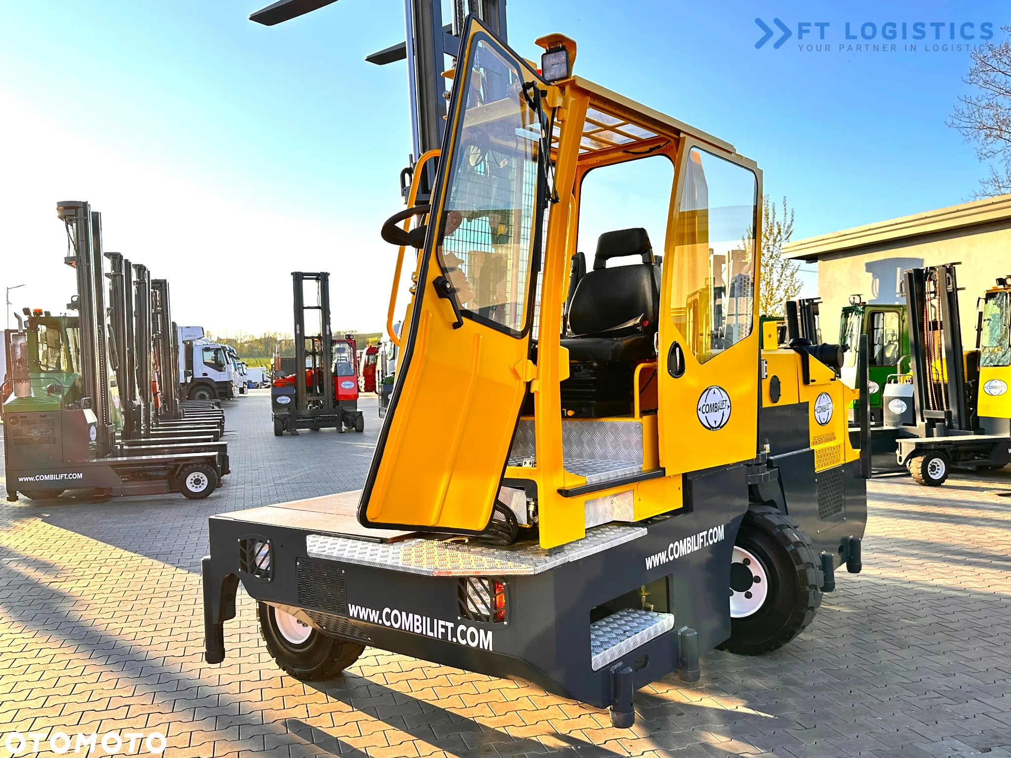 Combilift C5000SL / 5T / DUPLEX - 4000MM / WOLNY SKOK / LPG / JAK NOWY!!! - 38