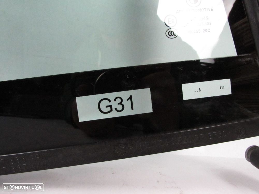Vidro fixo porta Direito/Trás Seminovo/ Original BMW 5 Touring (G31) 51357336996 - 3