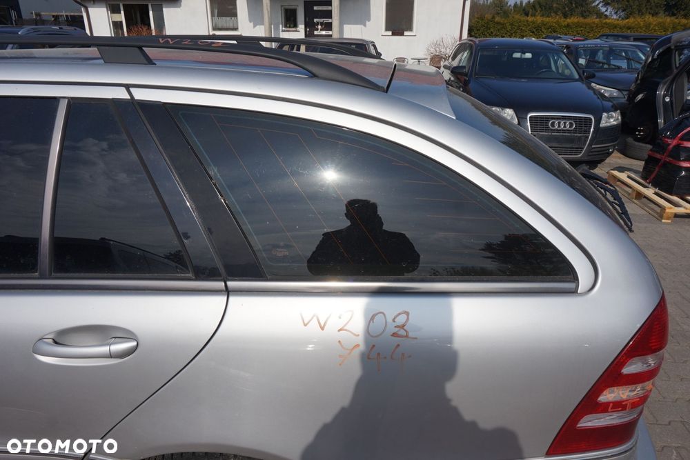 SZYBA KAROSERYJNA TYLNA LEWA BOCZNA C-KLASA W203 KOMBI A2036703512 A2036701312 A2036731538 9744 MERCEDES 2000-2007 - 1