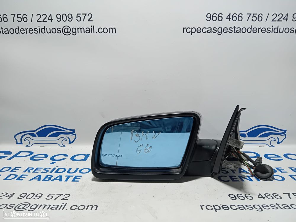 .Espelho Retrovisor Esquerdo BMW Serie 5 E60 E61 Original - 1