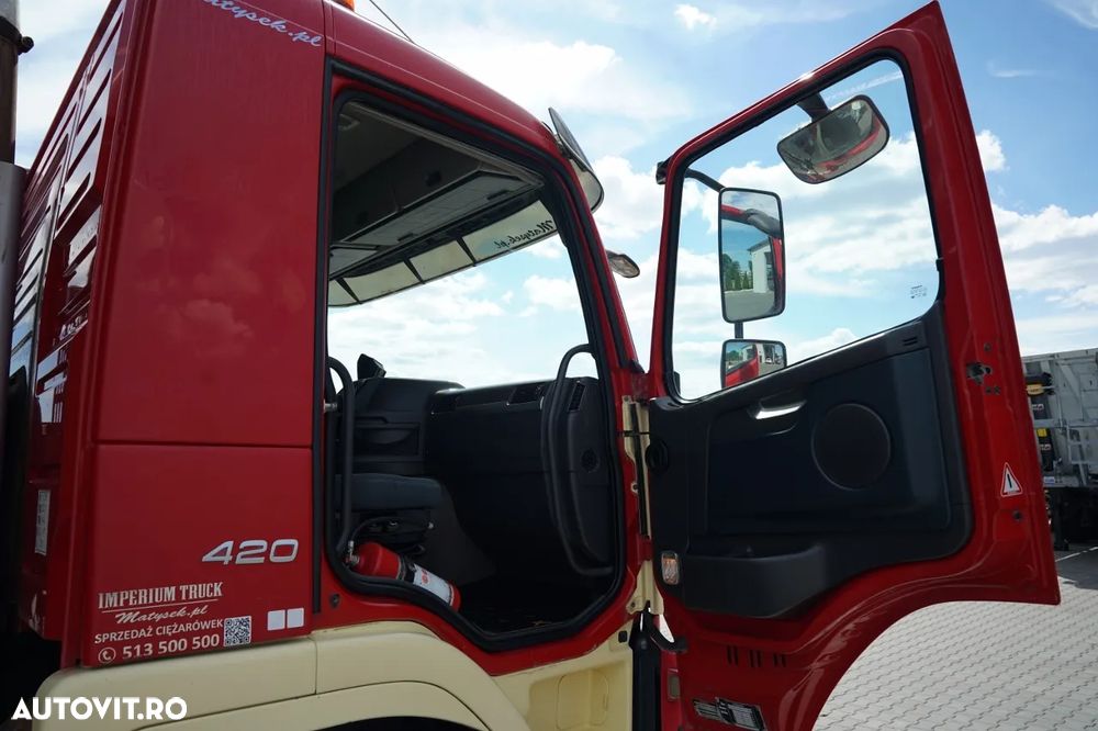 Volvo FMX 420 / 8x4 / BASCULATOR SPATE / CLAPETĂ HIDRAULICĂ / MANUALĂ / EURO 5 - 37