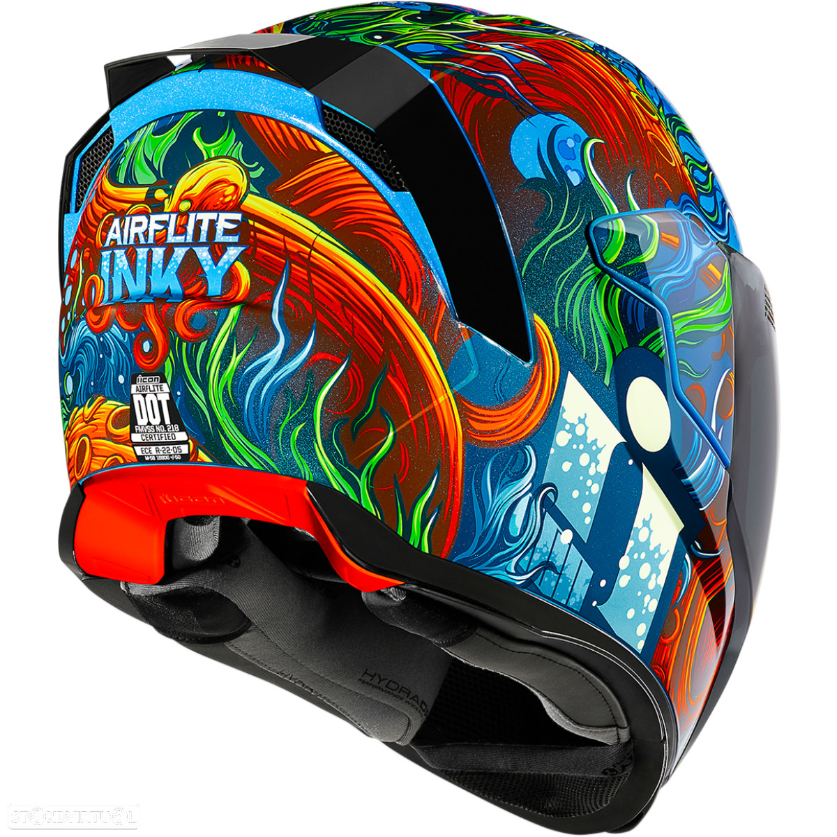 capacetes icon airflite™ inky™ - 2