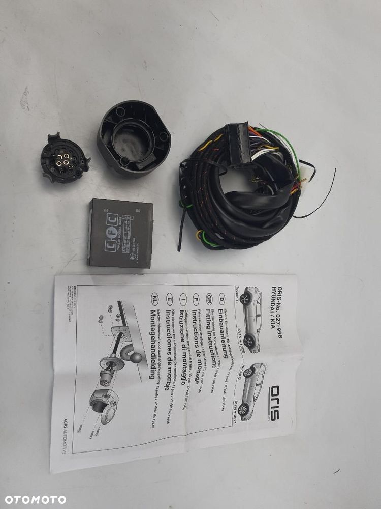 NOWY ORYGINAŁ INSTALACJA HAKA ORIS  WIĄZKA MODUŁ KIA SPORTAGE  027998 - 5