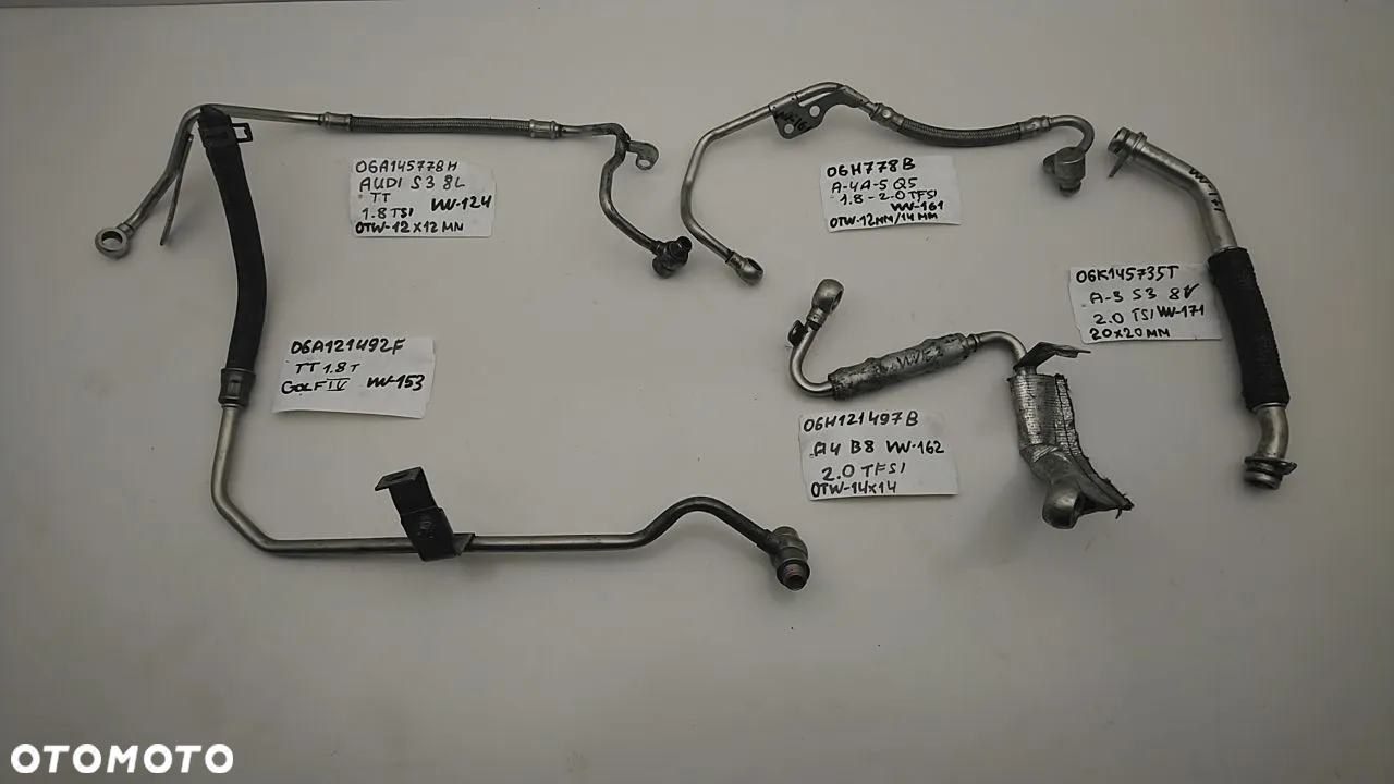 VW AUDI SEAT SKODA RURKA TURBOSPRĘŻARKI - 6