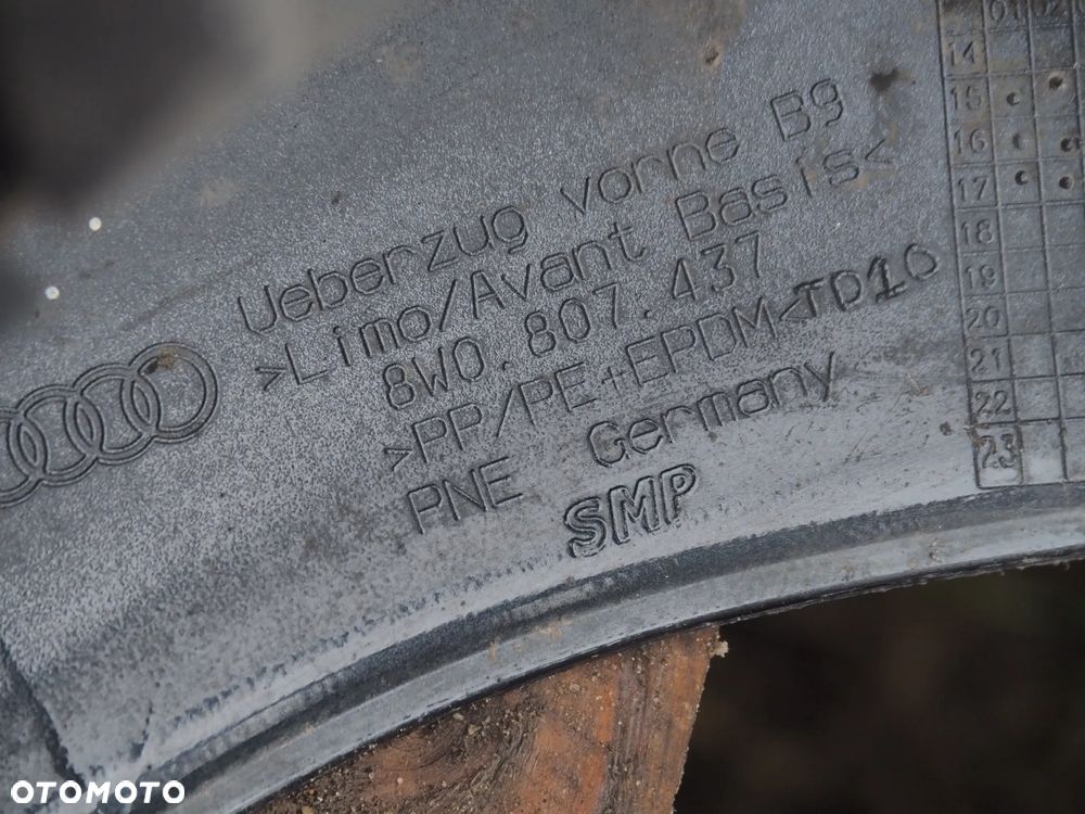 Zderzak przód przedni Audi A4 B9 - 11