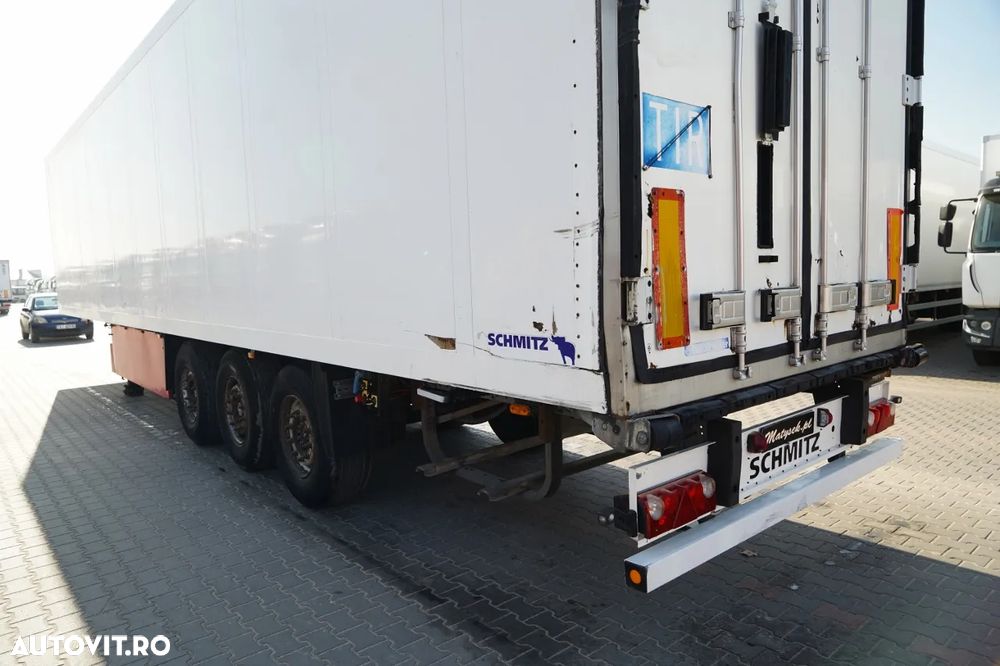 Schmitz Cargobull / REFRIGERAT / THERMO KING SL-400e / AXĂ RIDICATĂ / COȘ PENTRU PALEȚI - 11