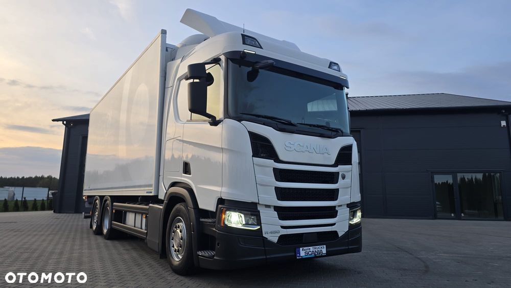 Scania R450 bez EGR 6x2 chłodnia 18 palet Thermoking 1000R niski przebieg! super stan! - 14