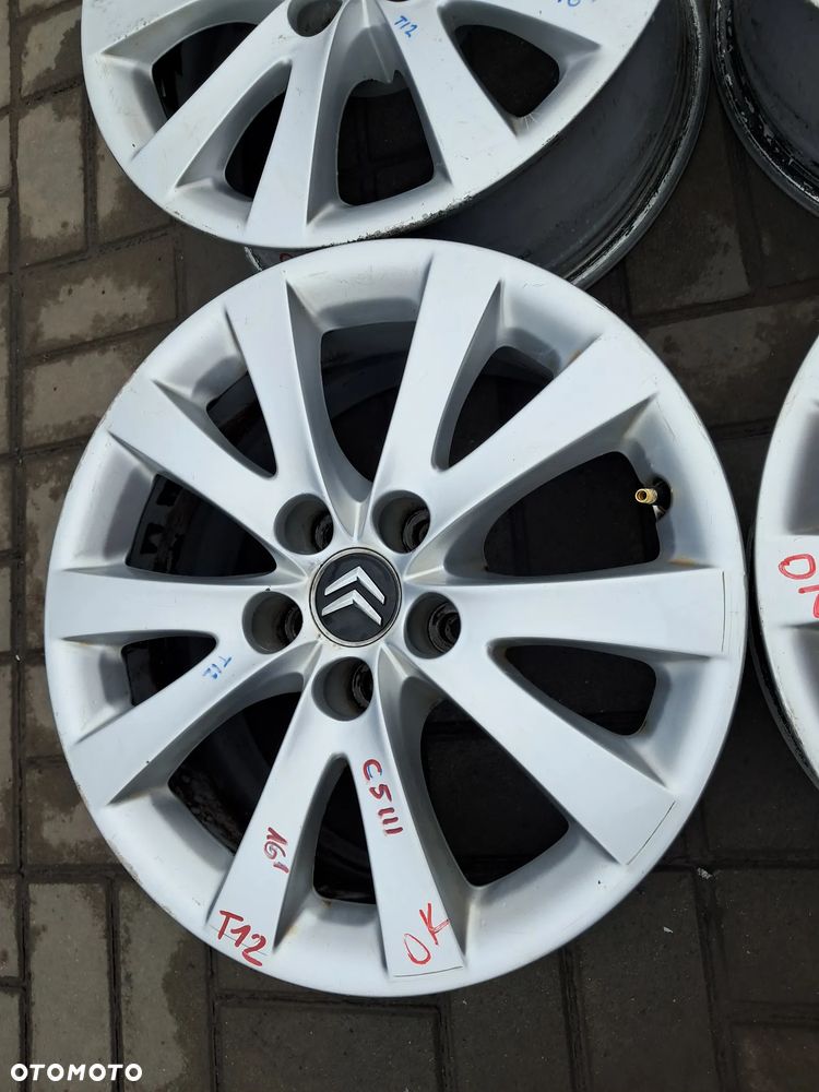 Citroen C5 III X7 Felgi aluminiowe 16" 7J 5x108 ET28 9687895880 - 6