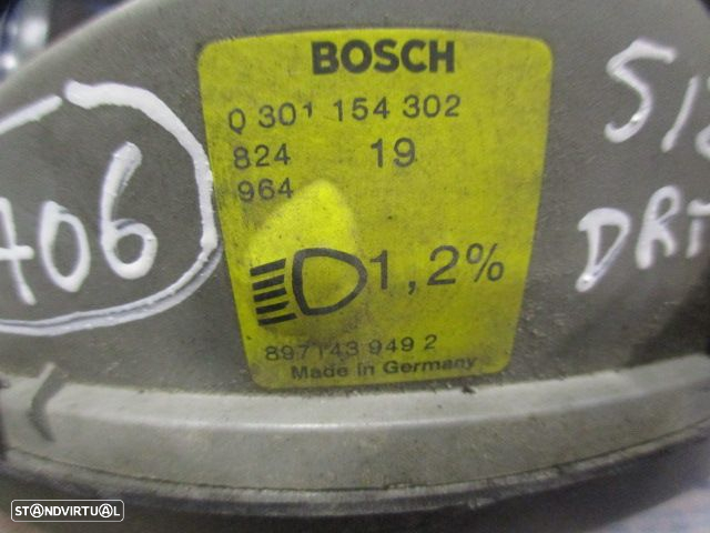 Farol 0301154302 8971439492 OPEL FRONTERA BREAK FASE 3 1999 2.2I 4X4 136CV 5P CINZENTO DRT H4 BOSCH - 3