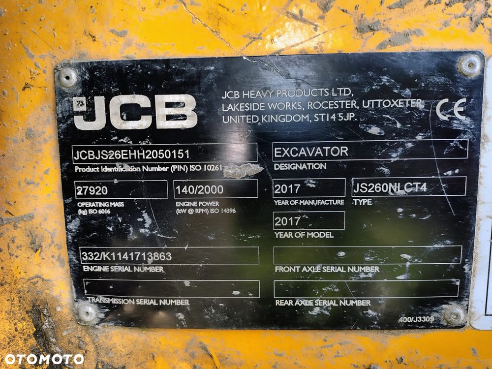 JCB JS 260 NLC - 9