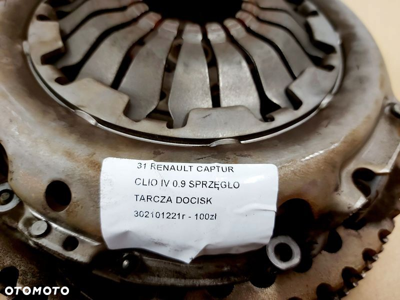 RENAULT CAPTUR 1 I CLIO 4 IV 0.9 900 TCE SPRZĘGŁO TARCZA DOCISK KOŁO - 3