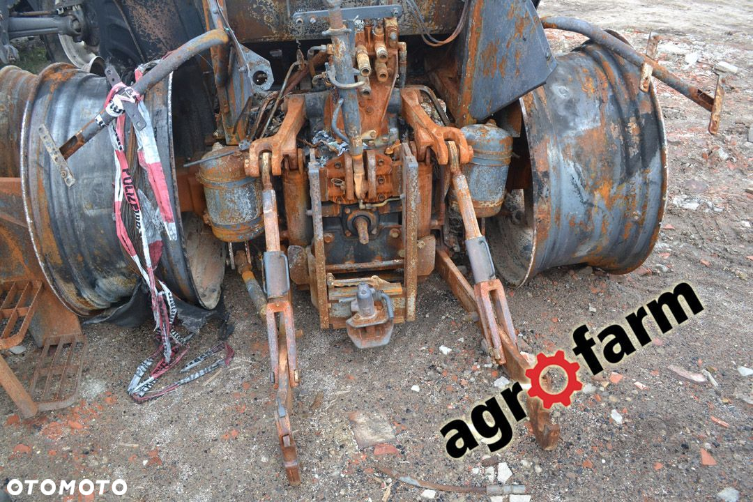 Massey ferguson części używane 6180 6170 6160 6190 oś most silnik skrzynia zwolnica zębatka obudowa - 4