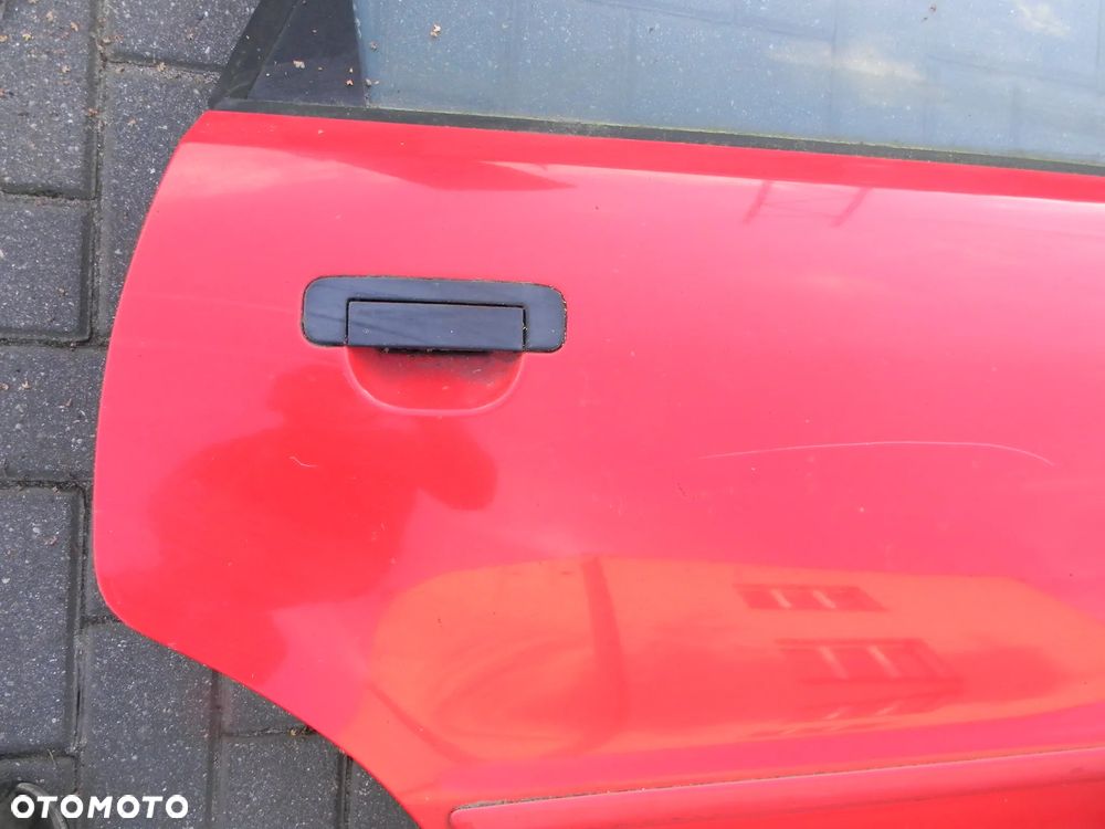 drzwi prawe tył AUDI A4 B5 94-98 CZERWONE LY3H - 6