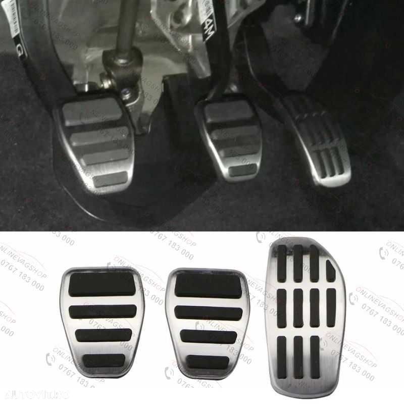 Set pedale inox Renault Clio,Captur,Arkana,Kadjar,Koleos,Dacia Duster - 4