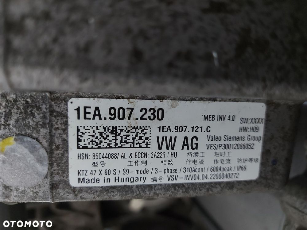 Skoda Enyaq 5LA iV60 SILNIK ELEKTRYCZNY 1EA907230 - 5