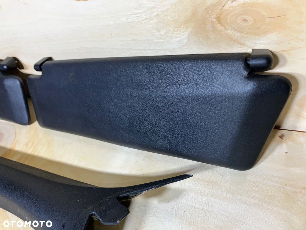 SŁUPKI A BMW E36 CABRIO POSZYCIA SŁUPKÓW SŁUPEK MASKOWNICA LEWY PRAWY SŁONECZNIK OSŁONA PRZECIWSŁONECZNA KLAPKA 1977760 1977759 - 5