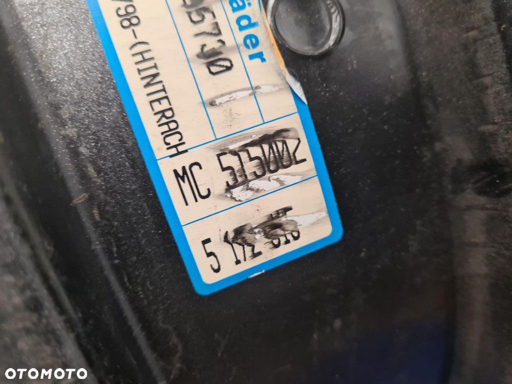 SMART FORTWO FELGI STALOWE OM 660.940 - 8