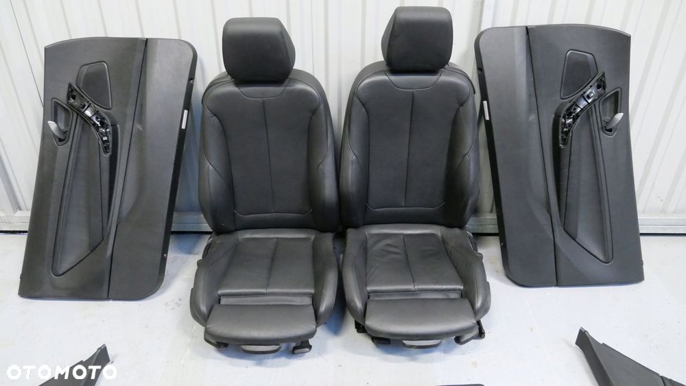 bmw f21 f22 wnętrze fotele kanapa boczki m-pakiet skóra eu grzane - 4