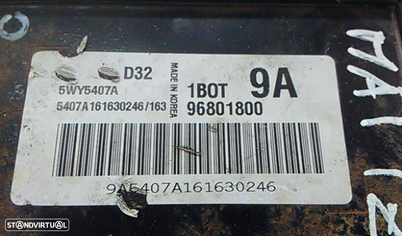 Centralina Do Motor Chevrolet Matiz (M200, M250) - 2