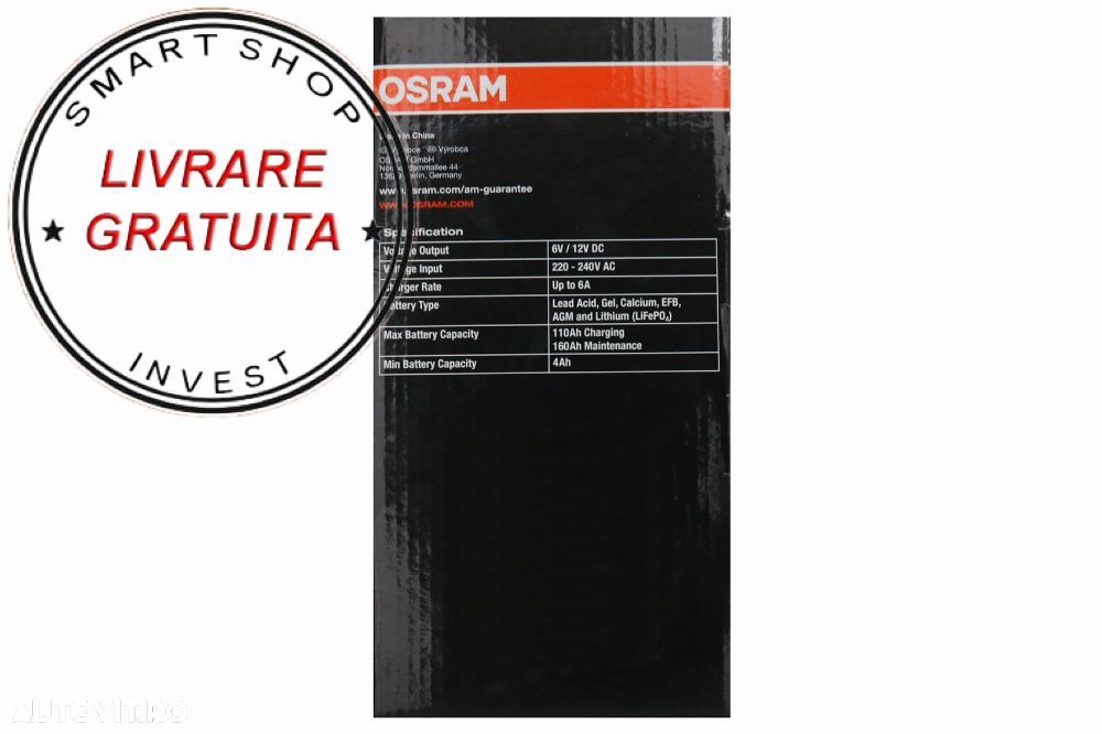 Redresor auto Osram BATTERYcharge 906 OEBCS906- livrare gratuita - 8