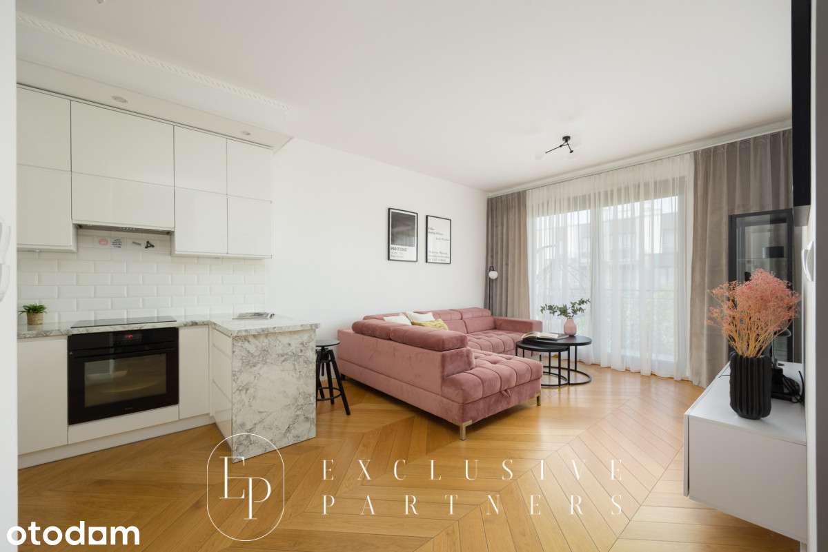Wysoki standard | balkon | Miasteczko Wilanów