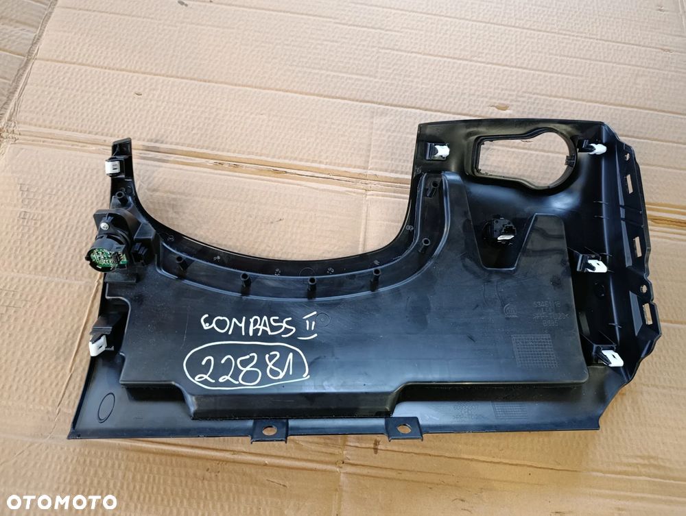 JEEP COMPASS II 2 OSŁONA KONSOLI DESKI ROZDZIELCZEJ 53461118 60932907 - 2