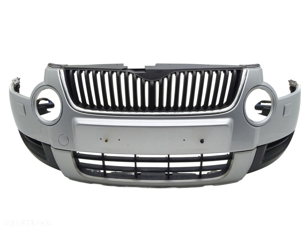 Zderzak przód przedni grill atrapa la7w kpl 5l0807221 skoda yeti i 5l - 1