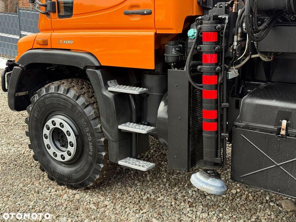 Mercedes-Benz * Mercedes Unimog U 400 * HDS HIAB 166 * Specjalny * Energetyka * Kosz do HDS * Stan Idealny - 12