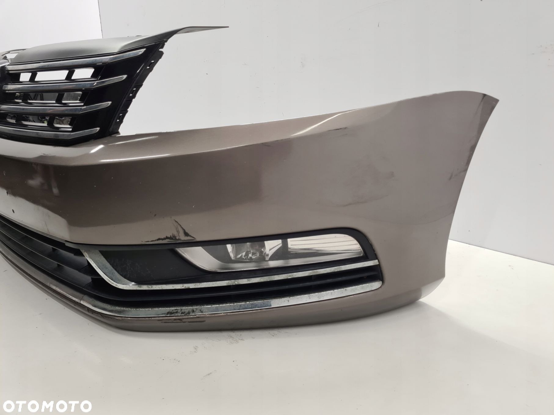VW PASSAT B7 ZDERZAK PRZÓD PRZEDNI LA8X - 5