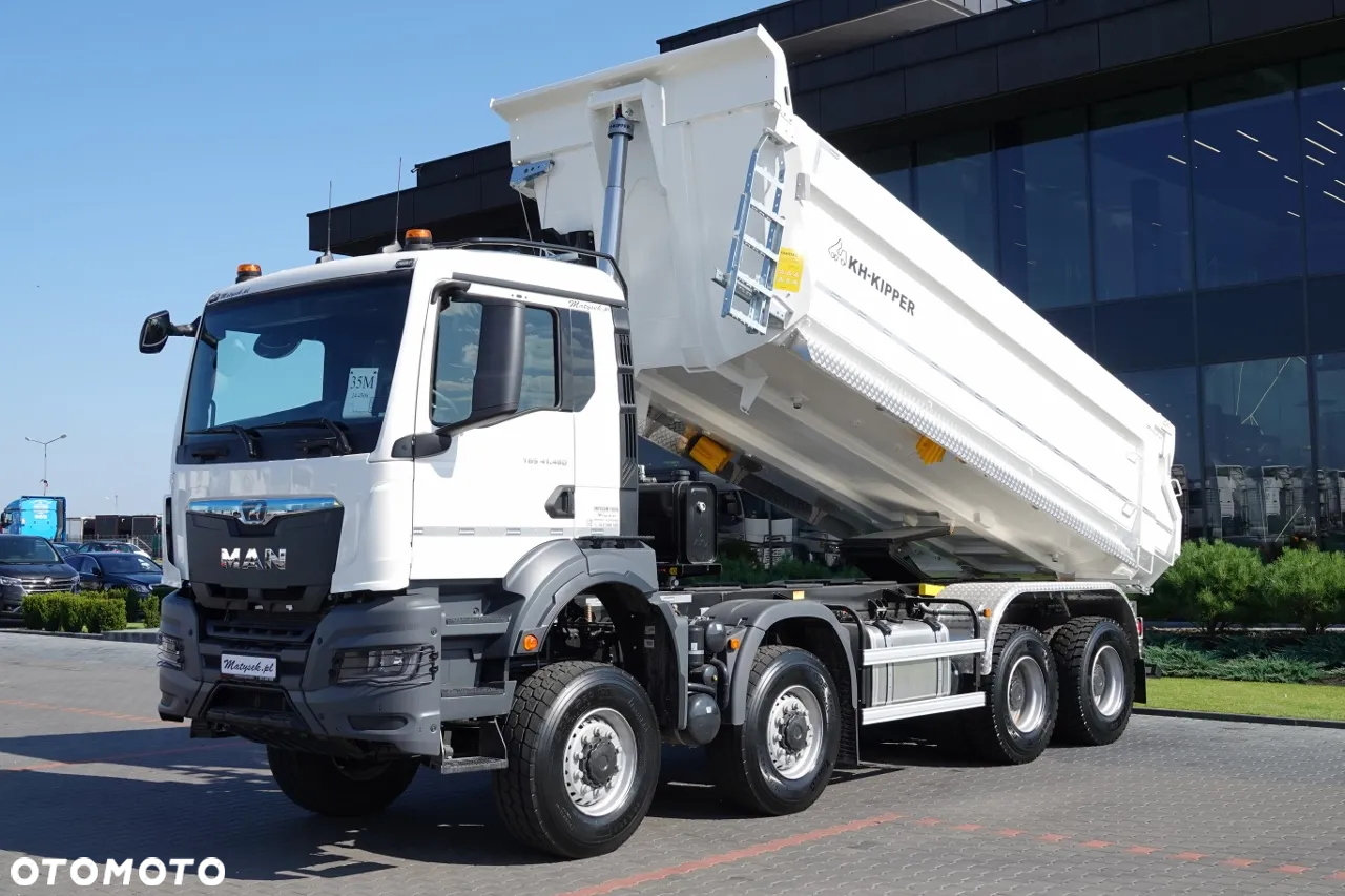 MAN TGS 41.480 / 8X8 / WYMIEŃ SWÓJ STARY NA NOWY / WYWROTKA TYLNOZSYPOWA / KH-KIPPER / MANUAL / FABRYCZNIE NOWA - 2024 R / DOSTĘPNY OD RĘKI - 3
