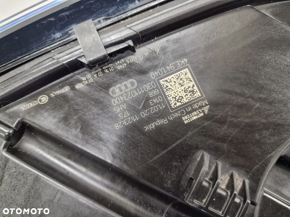 AUDI E-TRON E TRON 4KE 19- PRAWA LAMPA PRZEDNIA PRZÓD FULL LED , NR 4KE941040 , NR AUKCJI LA403 - 27