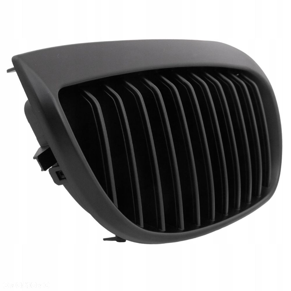 Atrapa Grill Nerki kpl Tuning Black Mat Bmw 1 e81 e82 e87 e88 2004-2007 - 4