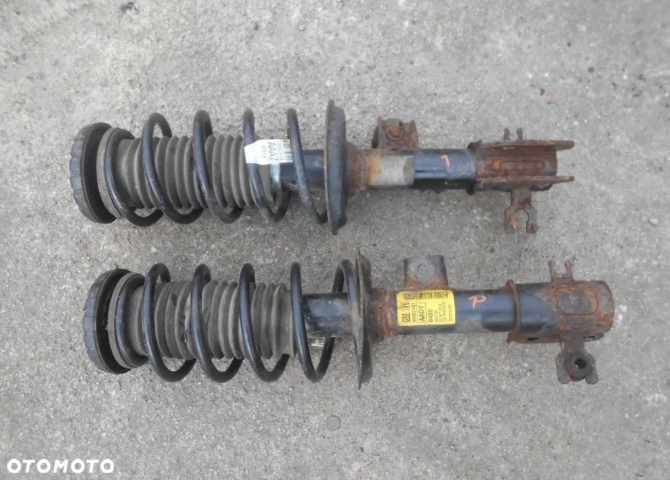 Amortyzator prawy przód przedni sprężyna Chevrolet Spark M300 1,0 96682481 96682475 - 1