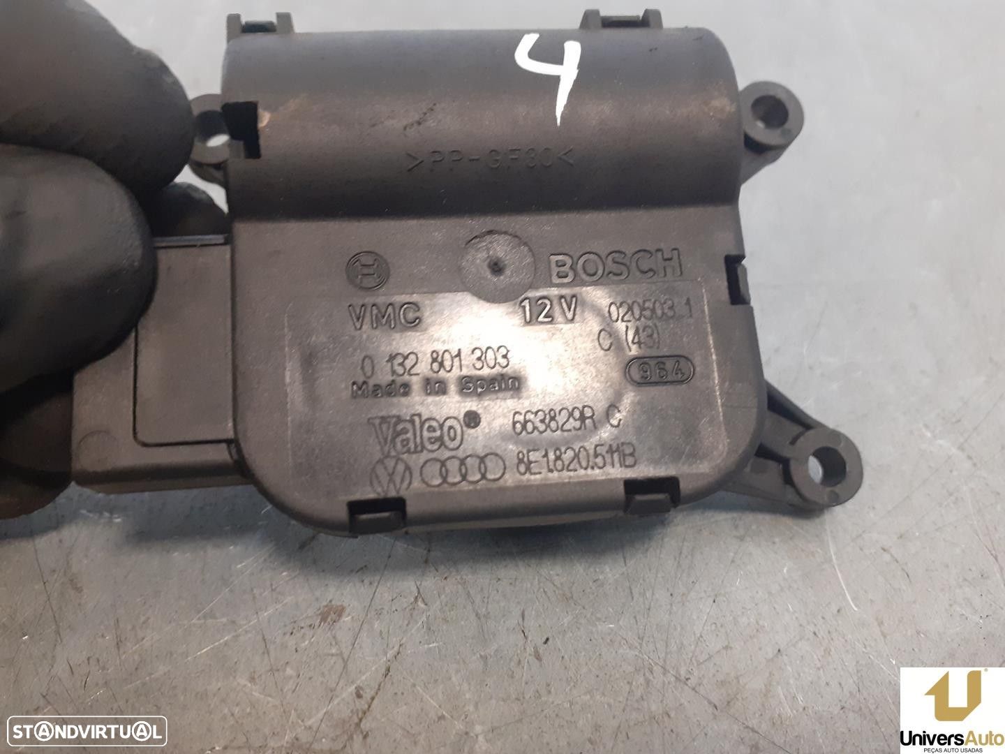 MOTOR SOFAGEM AUDI A4 2003 -0132801303 - 1