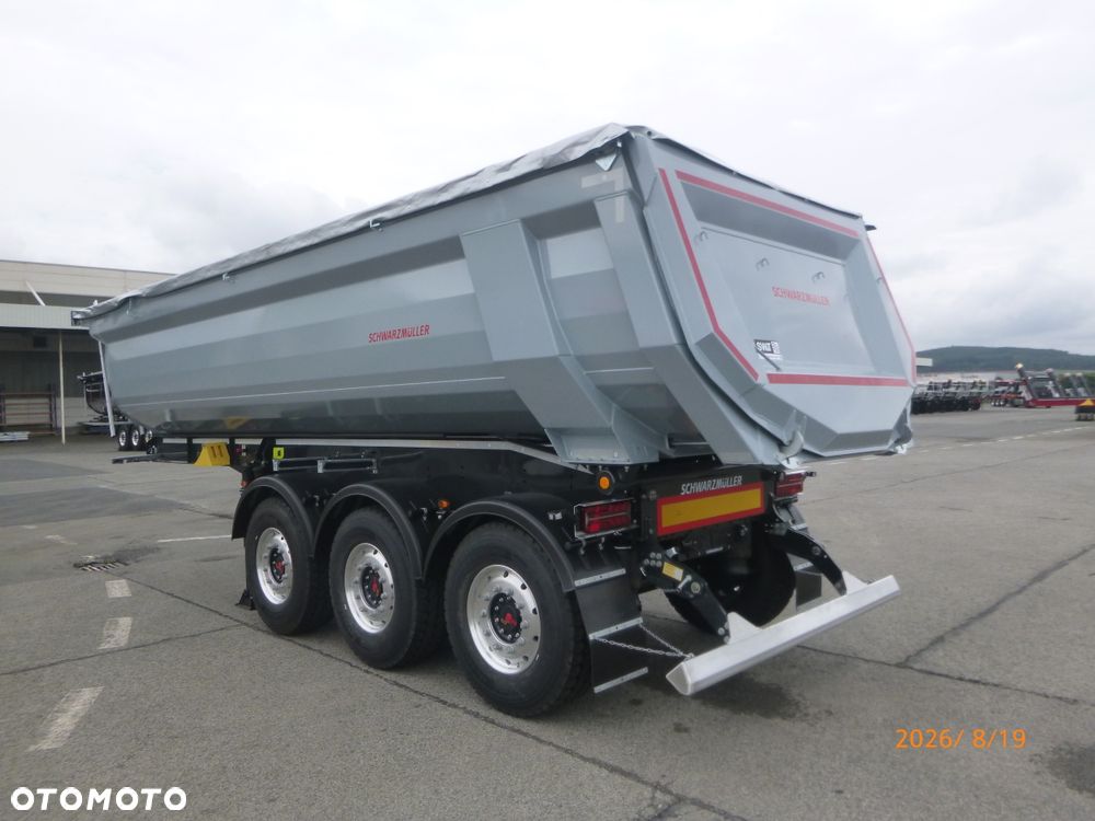 Schwarzmuller Stalowa wywrotka/ 25 m3/ Elektr. dach/ Alufelga - 2