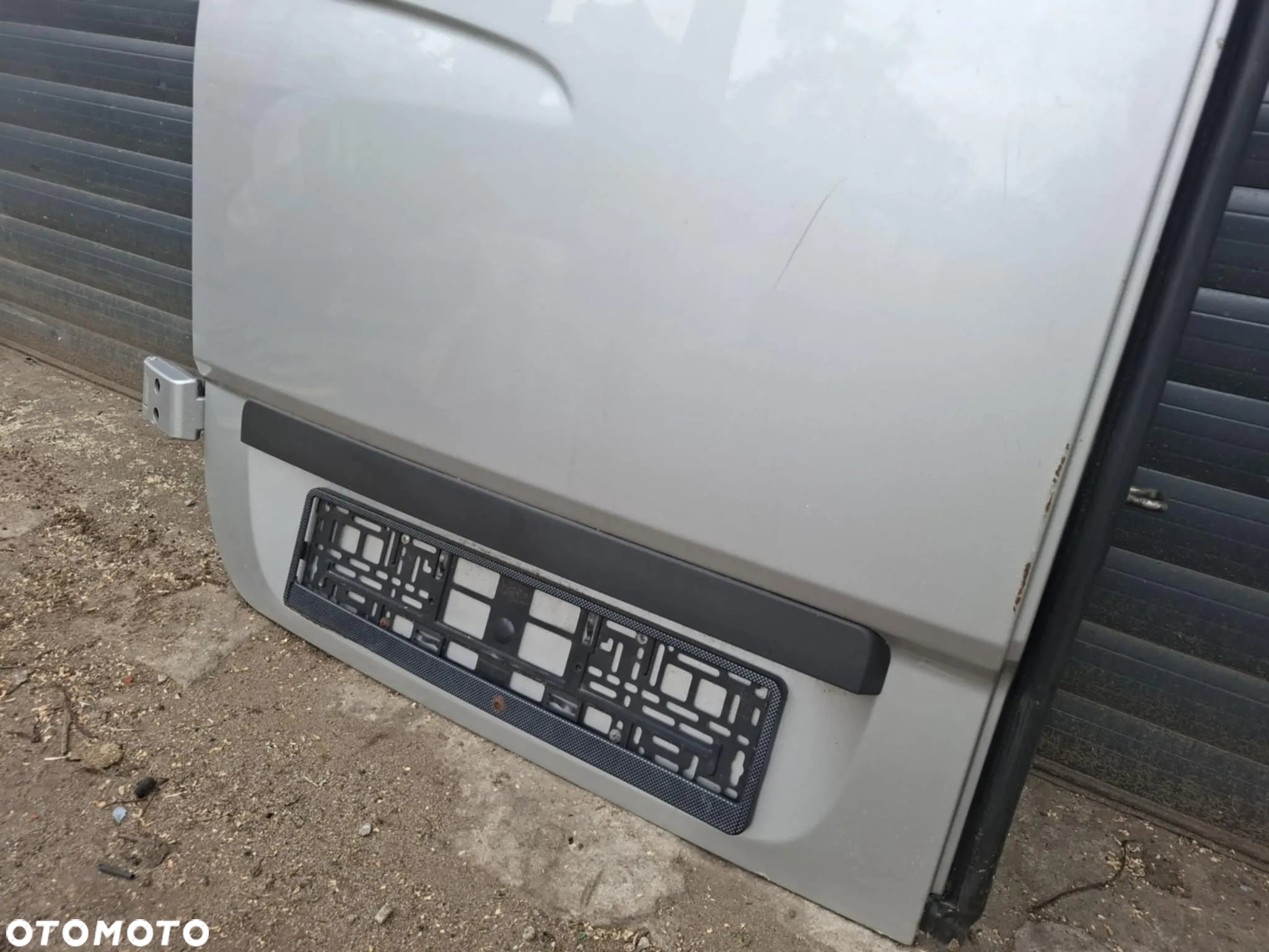 DRZWI LEWE TYLNE TYŁ VW CRAFTER W906 SPRINTER MERCEDES MAX SZYBA MAXI SREBRNE - 5