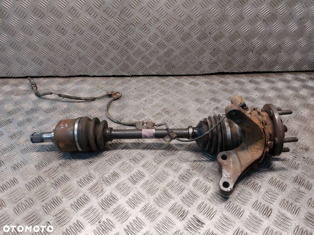 PÓŁOŚ LEWY PRZÓD 5B HYUNDAI TUCSON I 2.0 CRDI LEWA KRÓTKA 49501-2E700 - 1