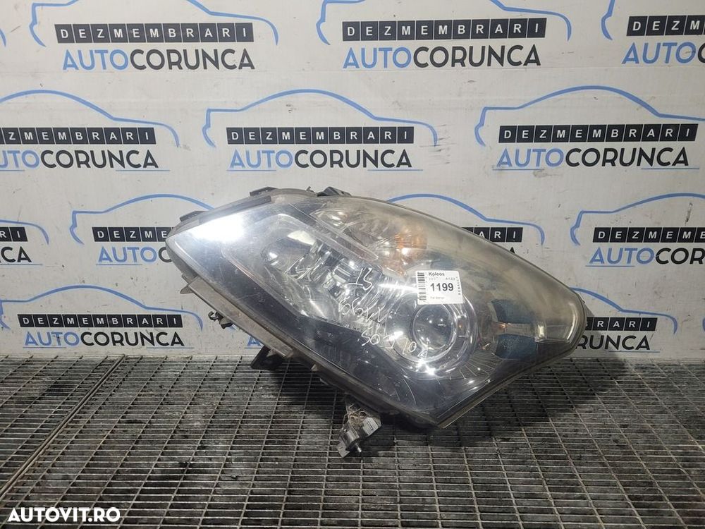 Far Stanga Renault Koleos 2008 - 2011 SUV 4 Usi (1199) Xenon CLEMA RUPTA - 2