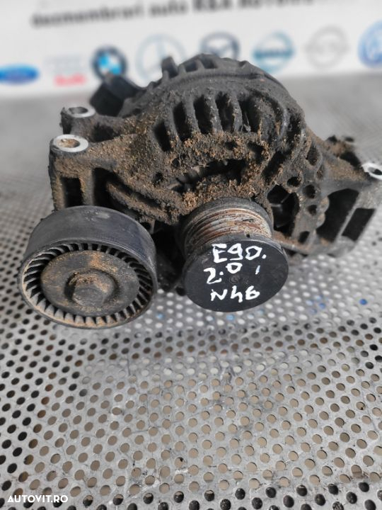 Alternator Bmw E90 E91 E92 E93 E87 E81 E60 E61 2.0I Benzina Motor N46B20B - 4