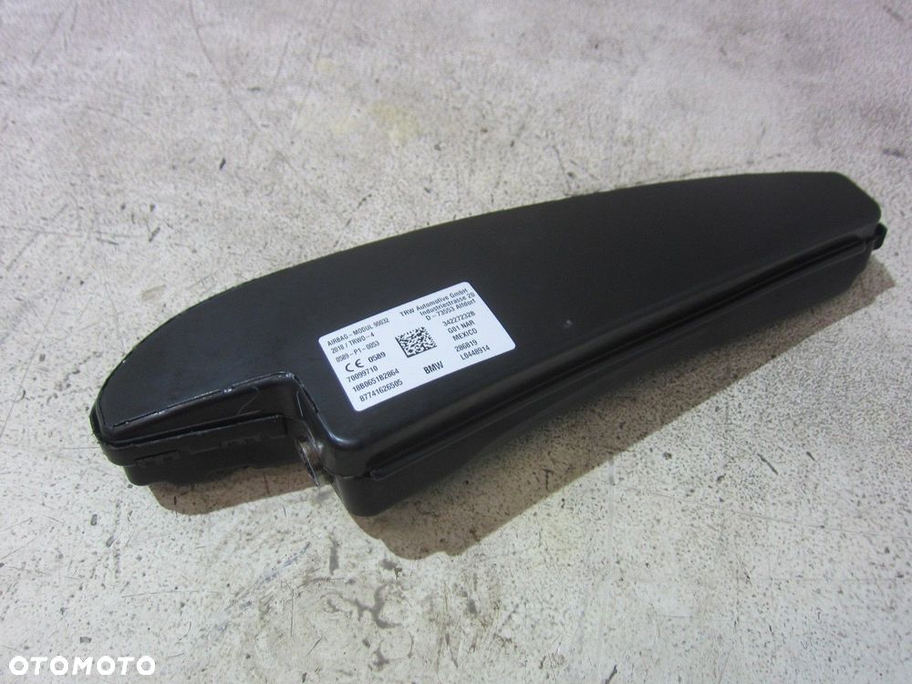 BMW X3 G01 G02 USA PODUSZKA FOTELA AIRBAG LEWA W FOTEL 72127416265 7416265 - 2