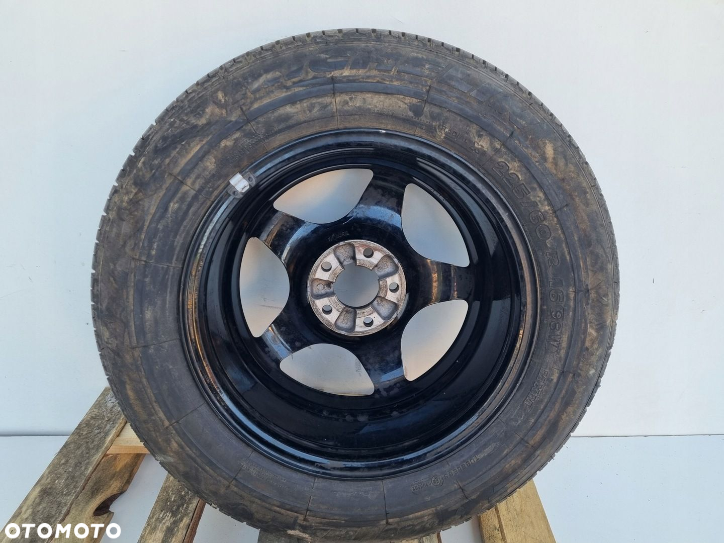 Mercedes S W220 KOŁO ZAPASOWE Zapas felga 225/60 R16 5x112 ET51 A2204010402 - 9